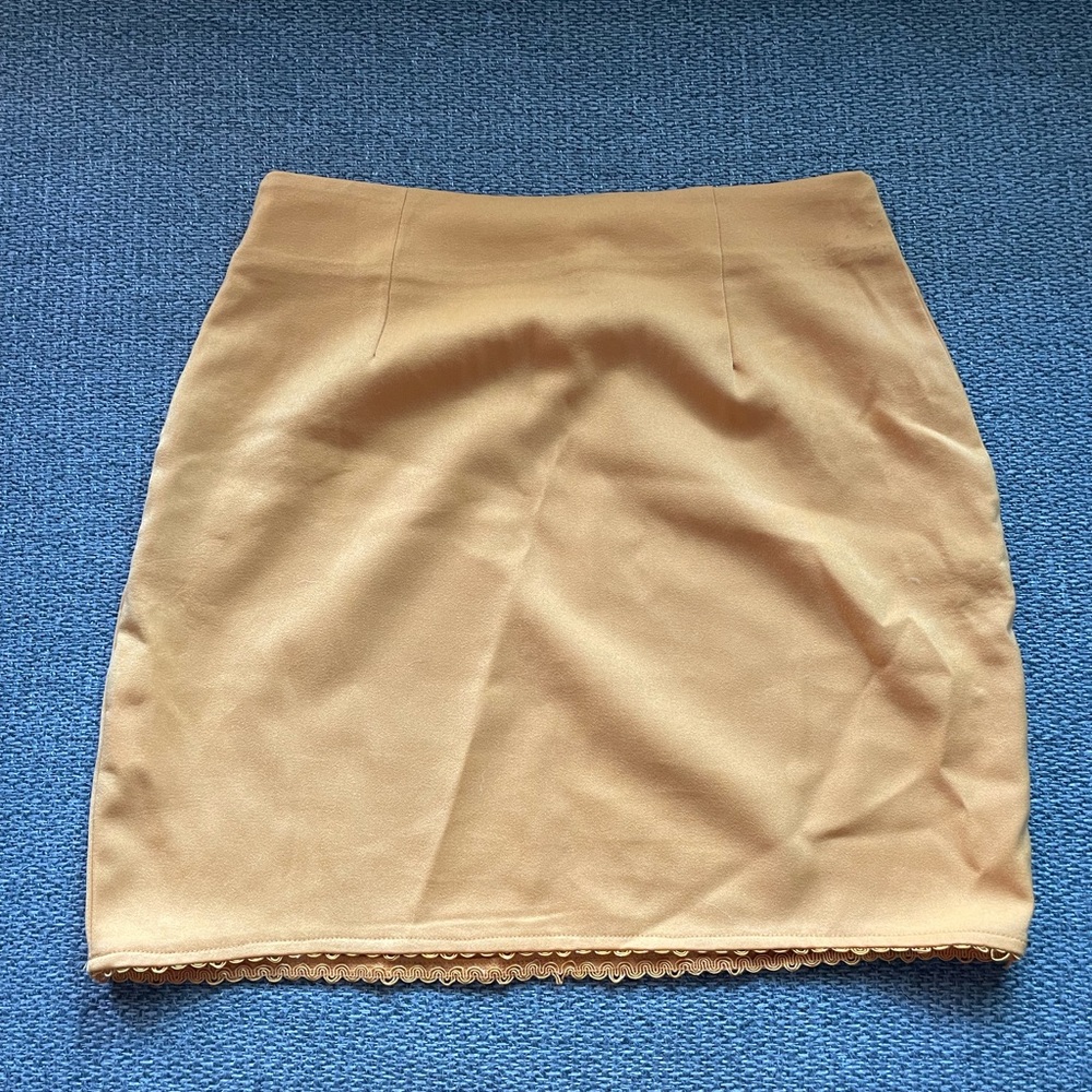 Mustard Yellow Skirt